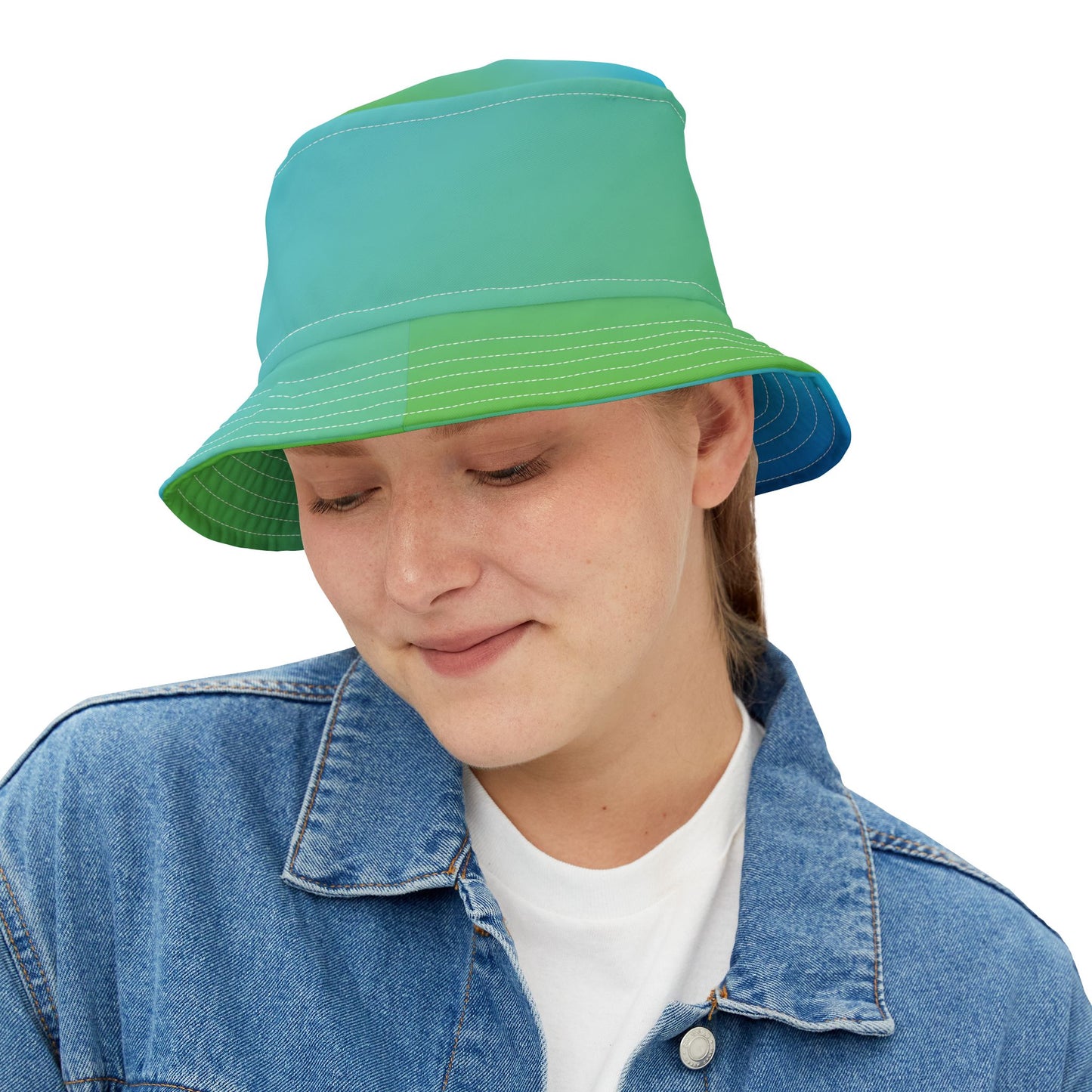 Trendy AOP Bucket Hat | Summer, Beach & Festival Hat – Unisex Casual Outdoor Style