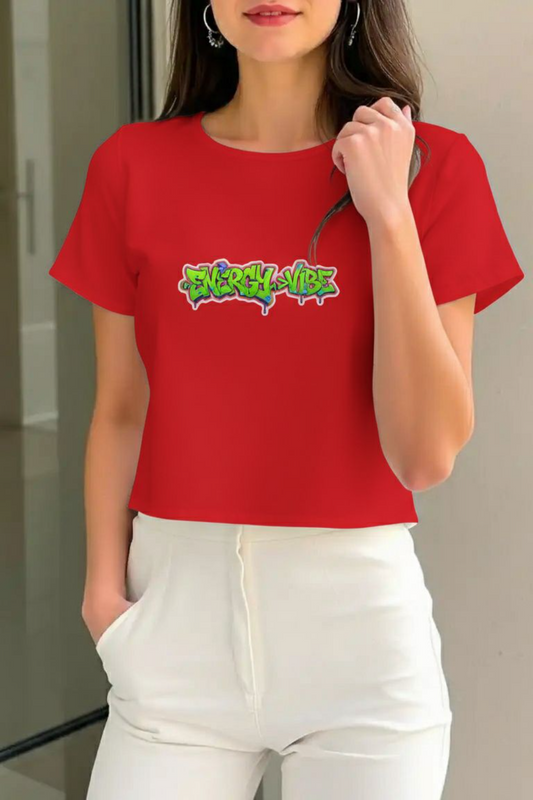 Energy > Vibe Crop Tee