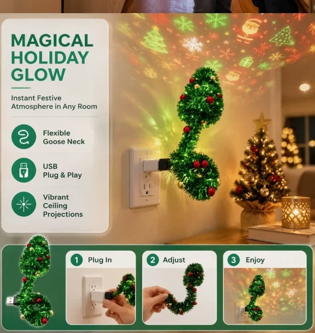 Emerald Tree Holiday Glow Light