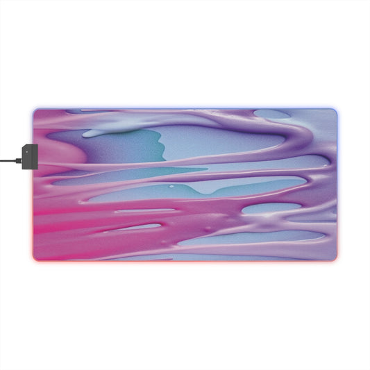 Gaming Mouse Pad | RGB LED Desk Accessory for Gamers