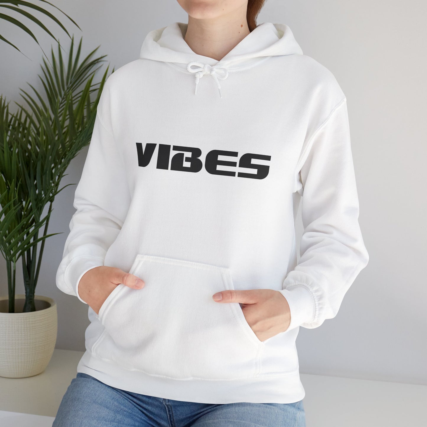 Vibes Hoodie, Cozy Unisex Sweatshirt for Casual Wear, Perfect Gift for Friends, Trendy Streetwear, Relaxed Vibe Apparel