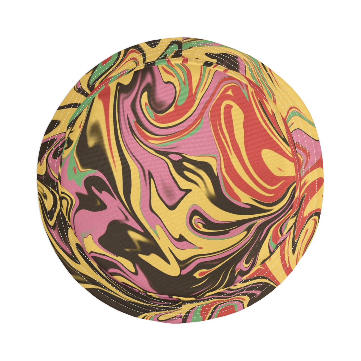 Vibrant Abstract Bucket Hat | Colorful Summer & Festival Hat – Unisex Stylish Sunwear
