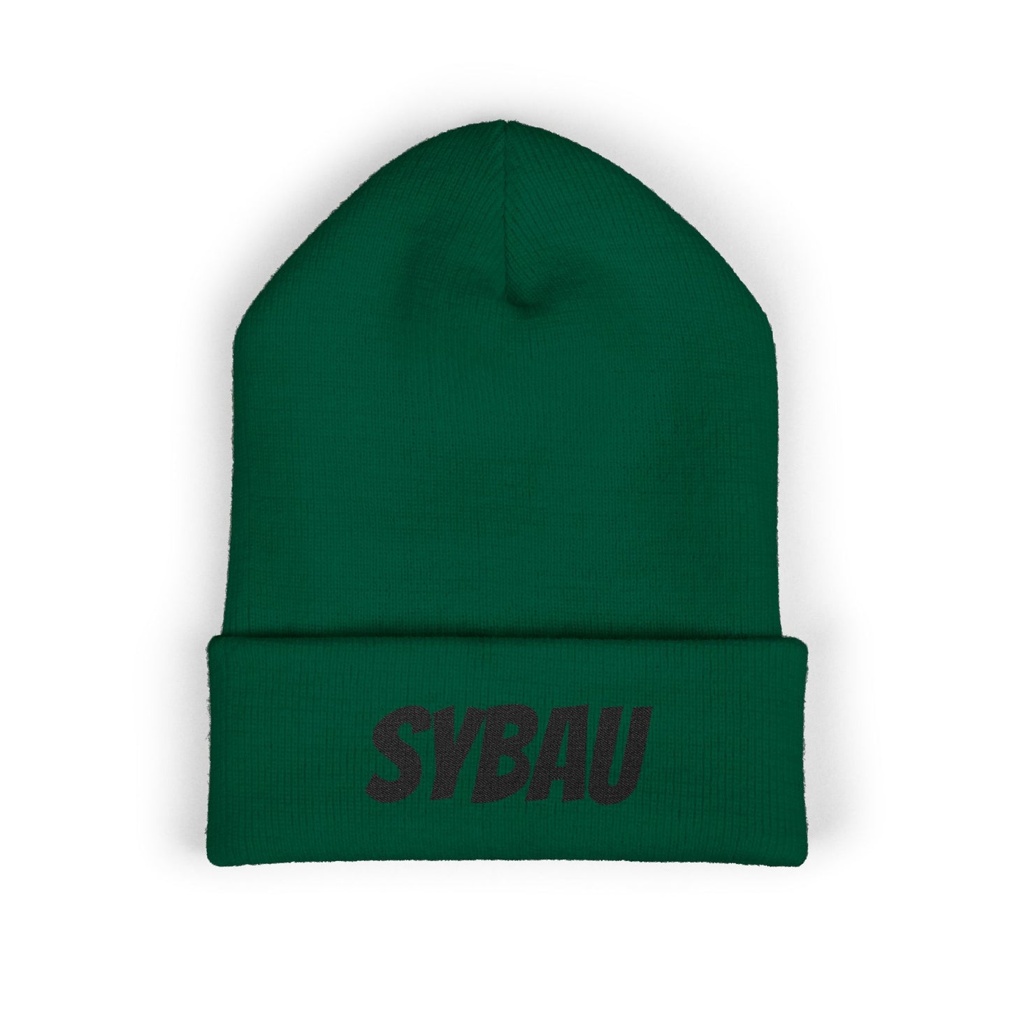SYBAU" Essential Beanie |  | Zero Tolerance For The Disrespectful | High-Frequency Statement Knit