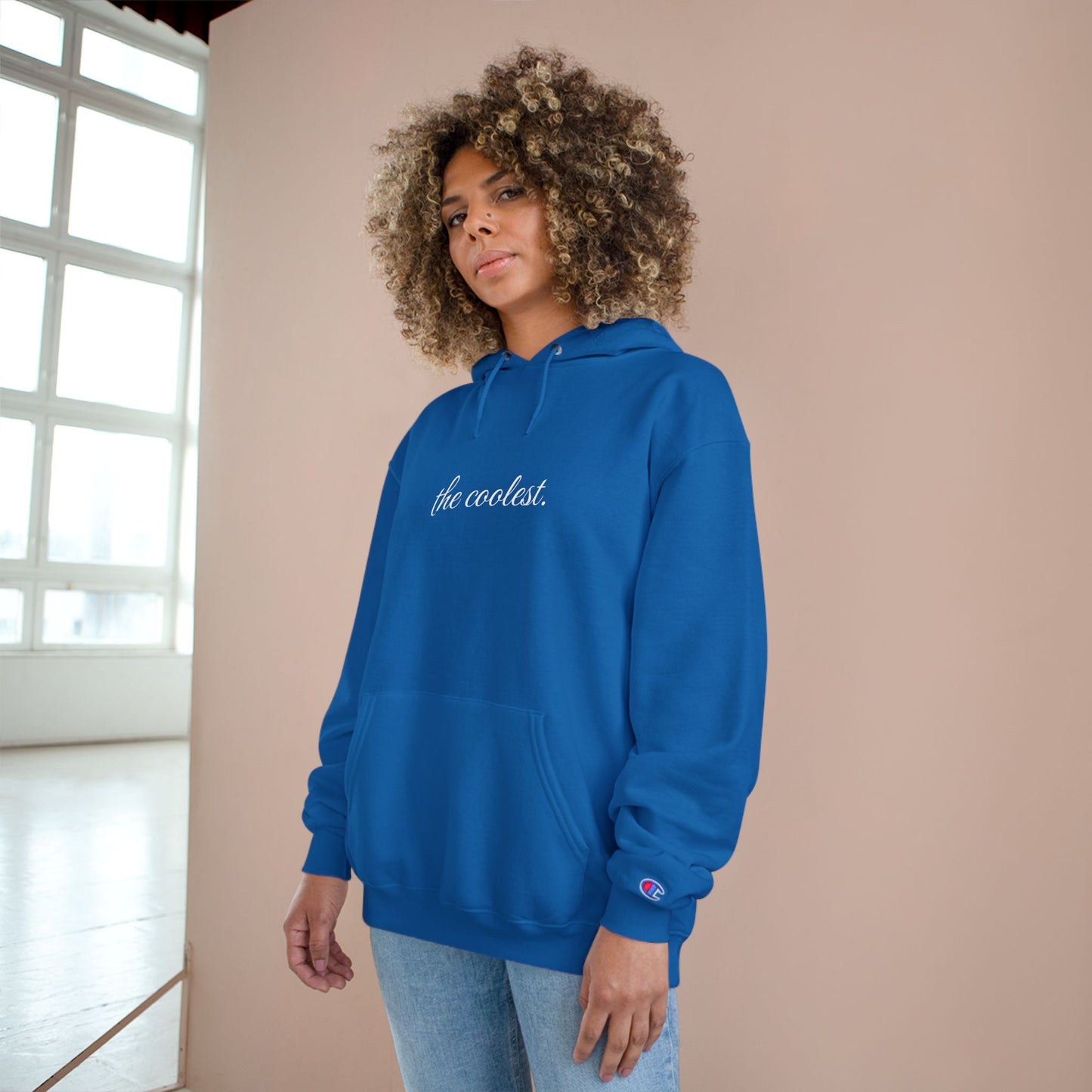 Trendy 'The Coolest.' Hoodie – Casual Streetwear Sweatshirt, Gift for Friends, Comfortable Unisex Hoodie
