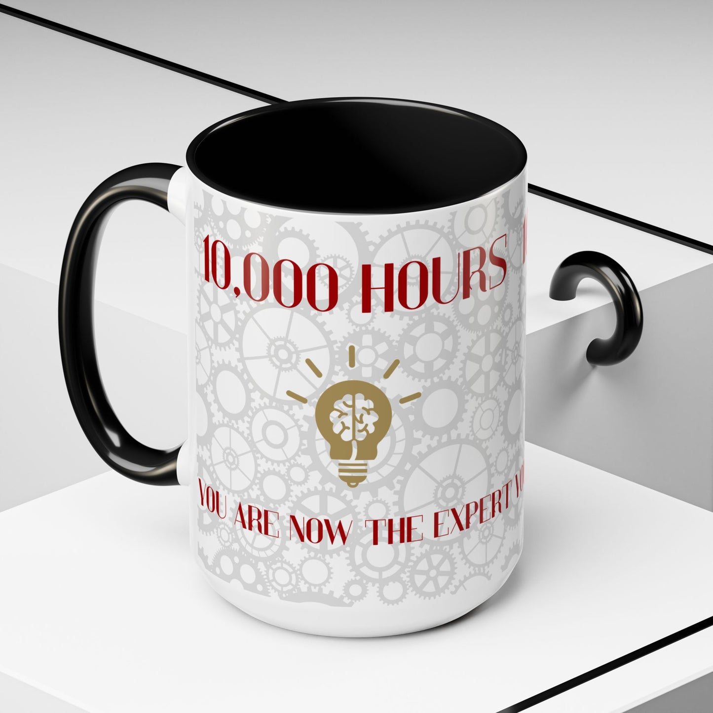 Expertise Coffee Mug - 10,000 Hours Design