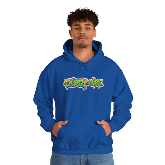Energy > Vibe Hoodie — Graffiti Streetwear Pullover