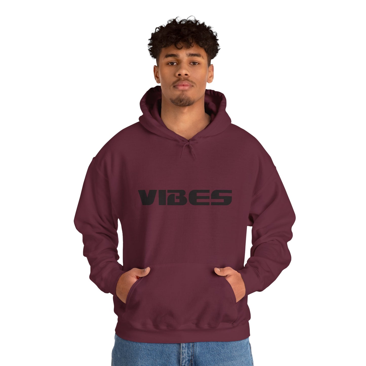 Vibes Hoodie, Cozy Unisex Sweatshirt for Casual Wear, Perfect Gift for Friends, Trendy Streetwear, Relaxed Vibe Apparel