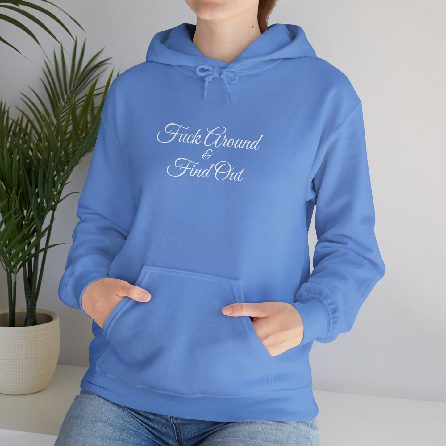 F**k Around & Find Out Hoodie – Edgy Casual Sweatshirt Gift