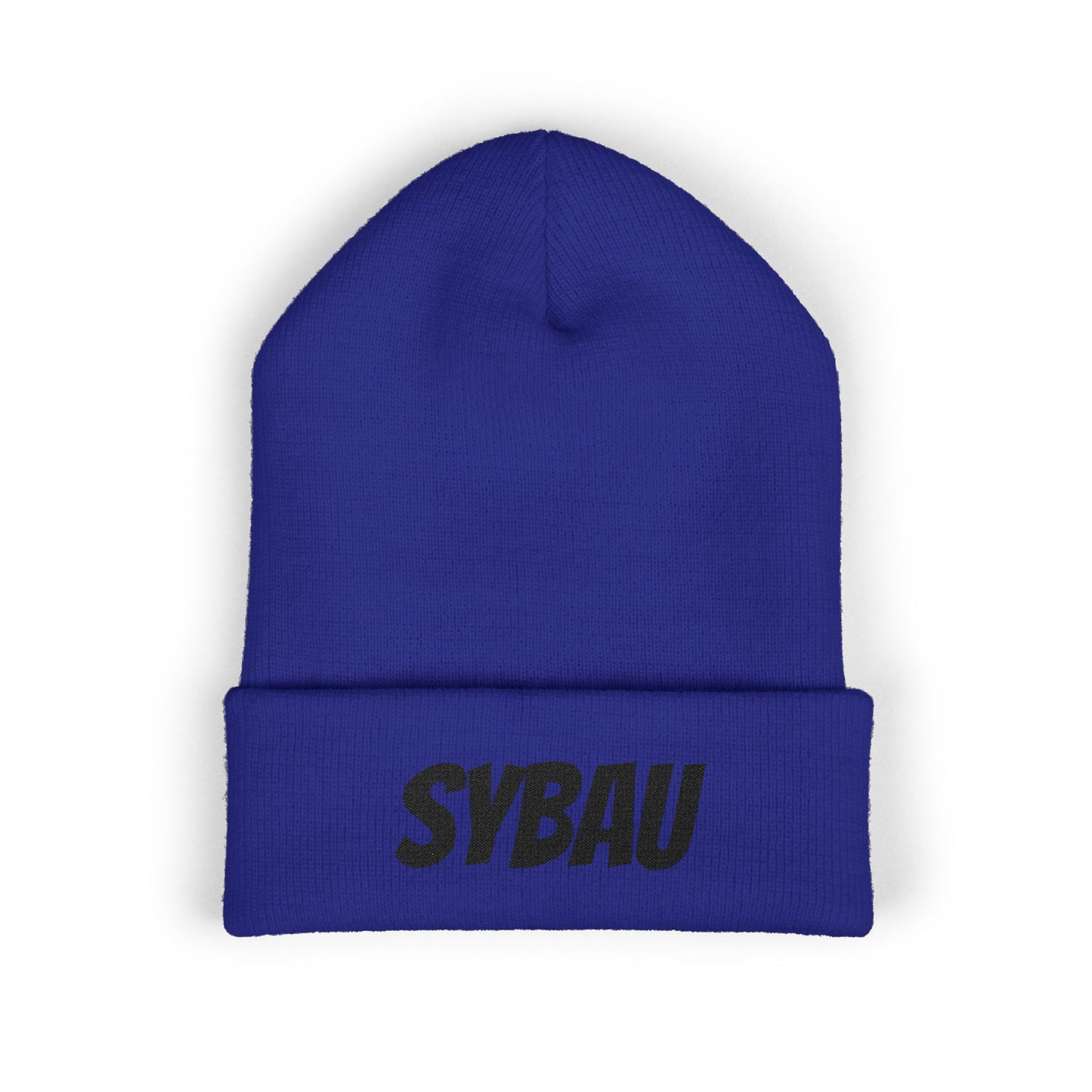SYBAU" Essential Beanie |  | Zero Tolerance For The Disrespectful | High-Frequency Statement Knit