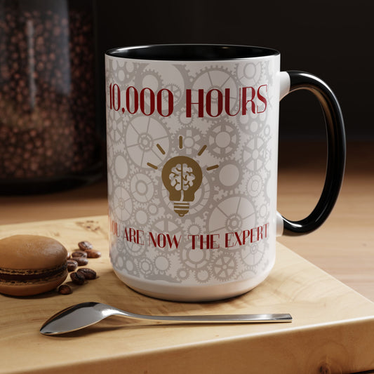 Expertise Coffee Mug - 10,000 Hours Design