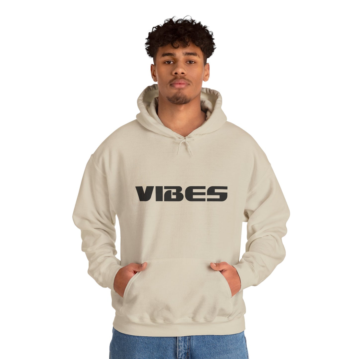 Vibes Hoodie, Cozy Unisex Sweatshirt for Casual Wear, Perfect Gift for Friends, Trendy Streetwear, Relaxed Vibe Apparel