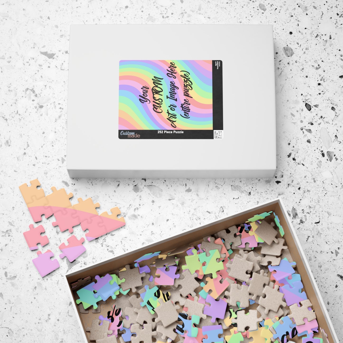 Custom Photo Puzzle - Personalized 110/252/520/1014-Piece Jigsaw Gift