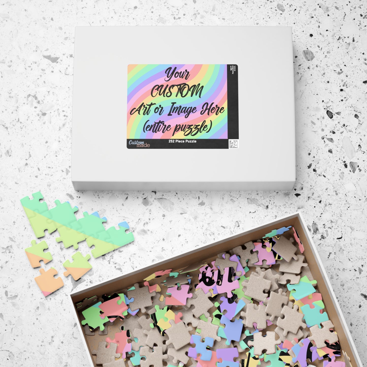 Custom Photo Puzzle - Personalized 110/252/520/1014-Piece Jigsaw Gift