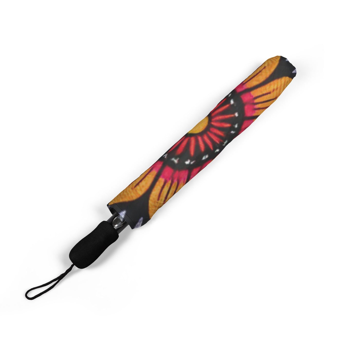 Vibrant Floral Foldable Umbrella | Stylish Rain Gear for Women, Sun Protection, Gift for Her, Travel Companion, Outdoor Essentials