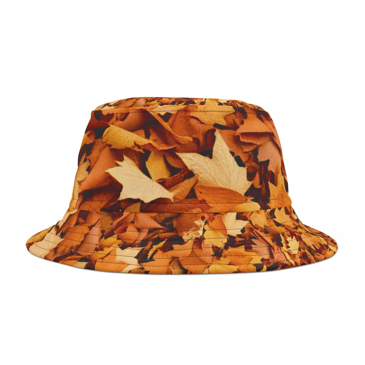 Autumn Leaves Bucket Hat | Fall Fashion, Outdoor & Festival Hat – Unisex Seasonal Accessory