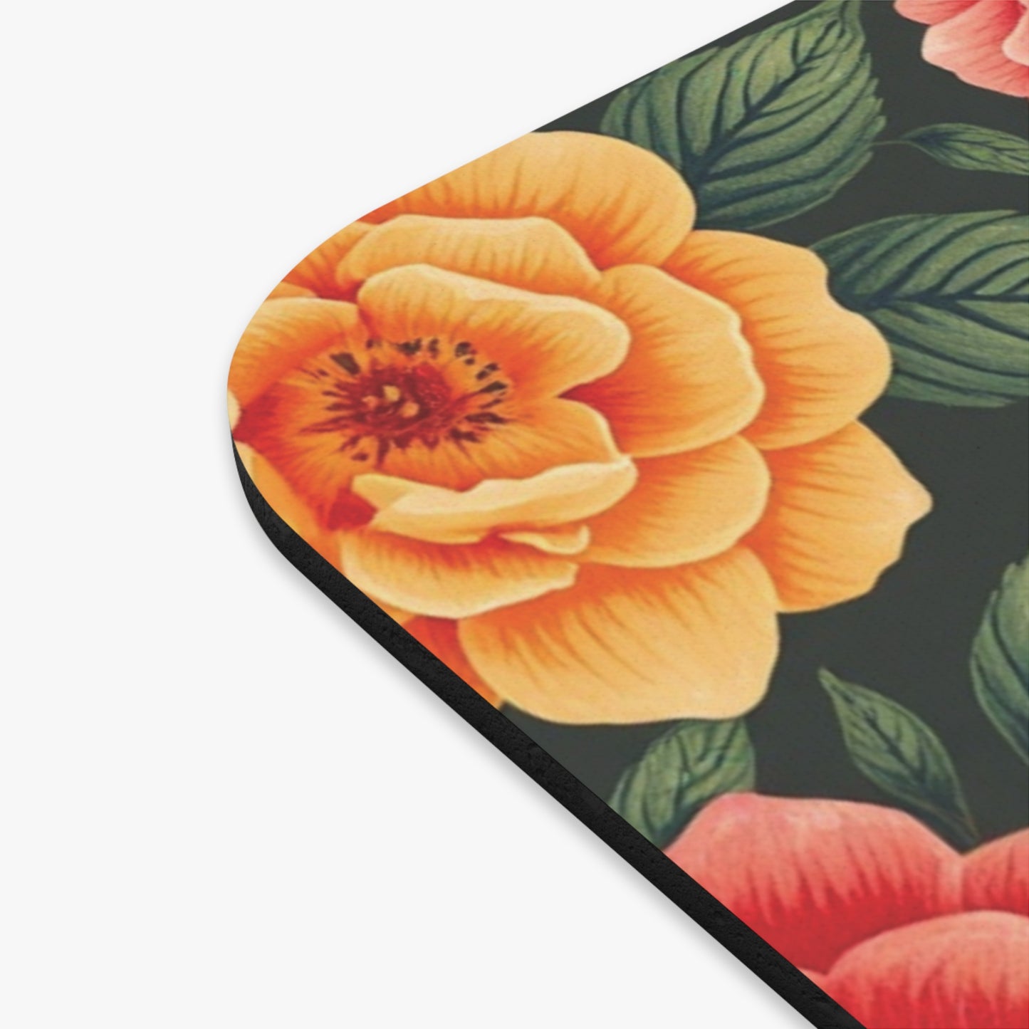 Floral Mouse Pad - Vibrant Rose Design, Office Decor, Gift for Her, Home Office Accessory, Computer Essentials