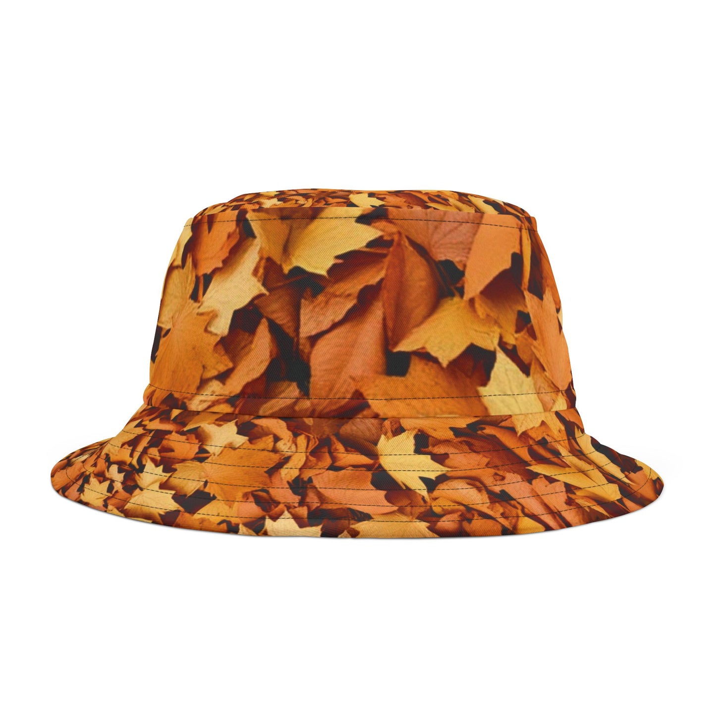 Autumn Leaves Bucket Hat | Fall Fashion, Outdoor & Festival Hat – Unisex Seasonal Accessory