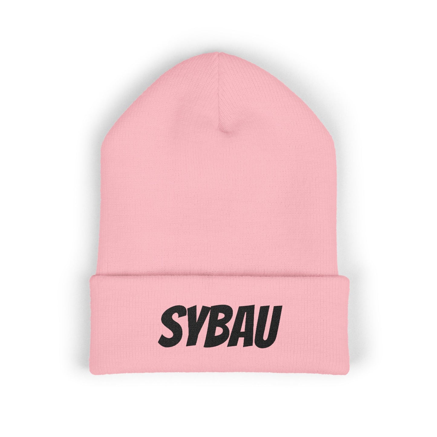 SYBAU" Essential Beanie |  | Zero Tolerance For The Disrespectful | High-Frequency Statement Knit