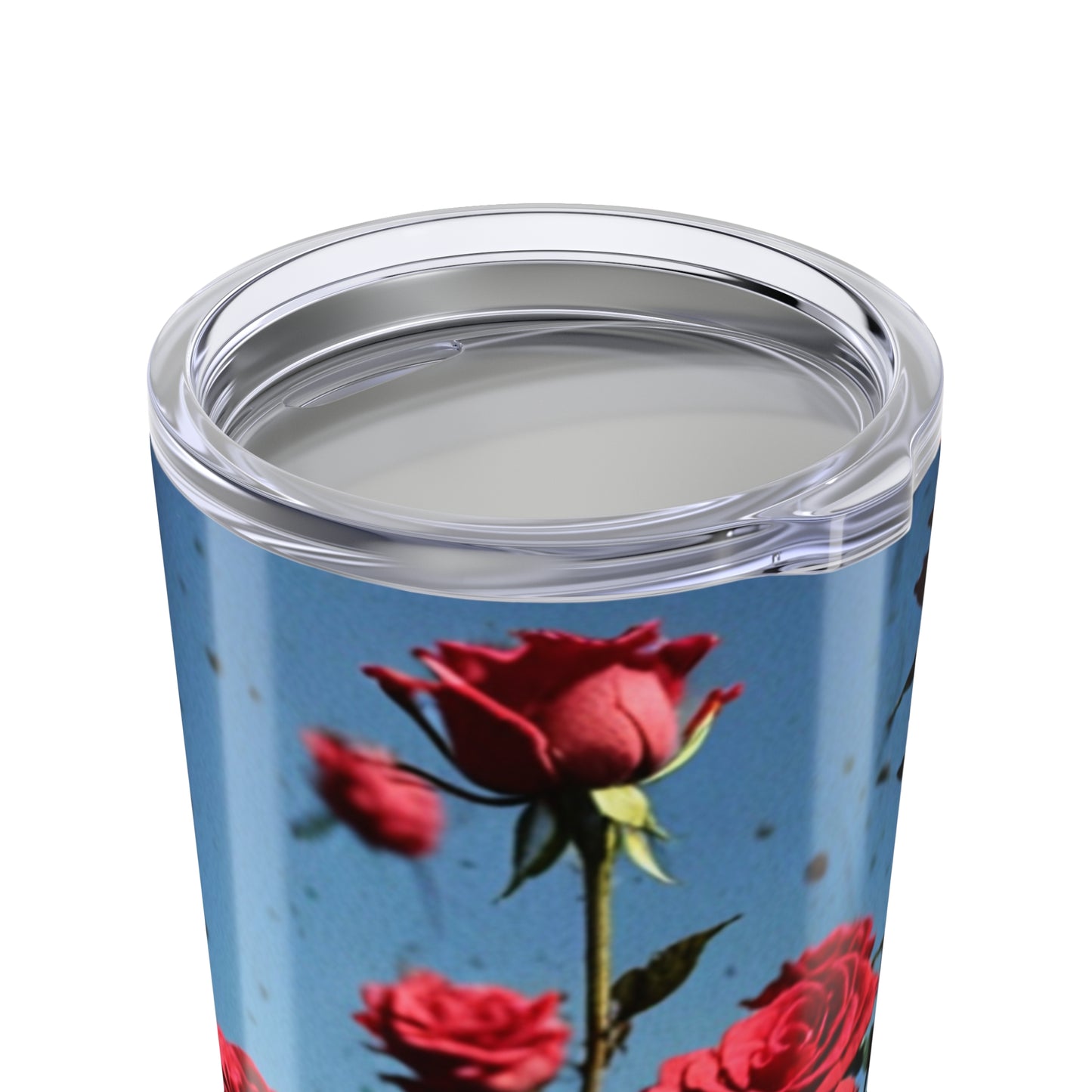 Rose Tumbler 20oz — Stainless Steel Insulated Travel Mug, Floral Boho Drinkware & Gift for Her