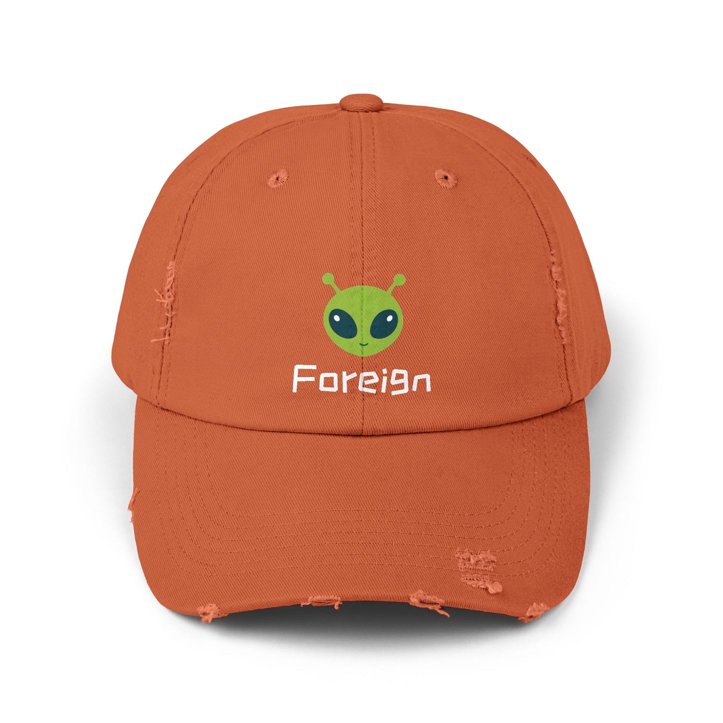 FOREIGN | Alien Minimalist Embroidered Cap