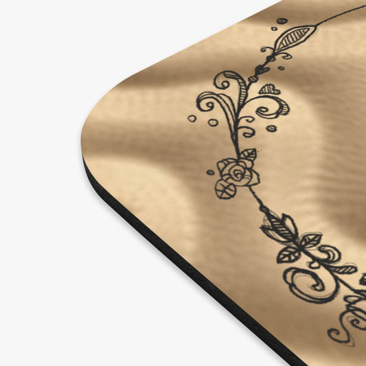 Everything Always Works Out for Me Mouse Pad – Motivational Desk Accessory, Inspirational Gift, Office Decor