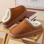 Plush Platform House Slippers