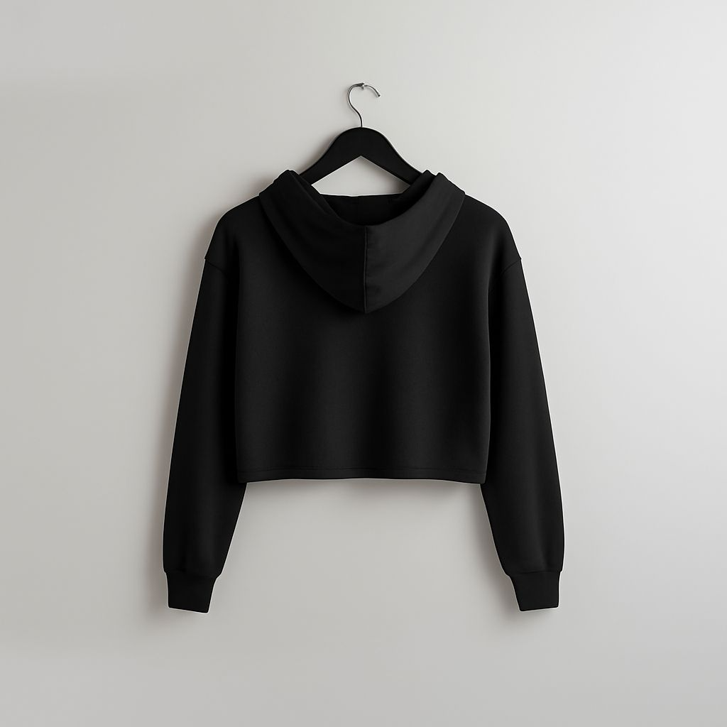 F*ck Around & Find Out Edgy Cropped Hoodie — Fun Women’s Casual Streetwear Sweatshirt for Everyday Wear