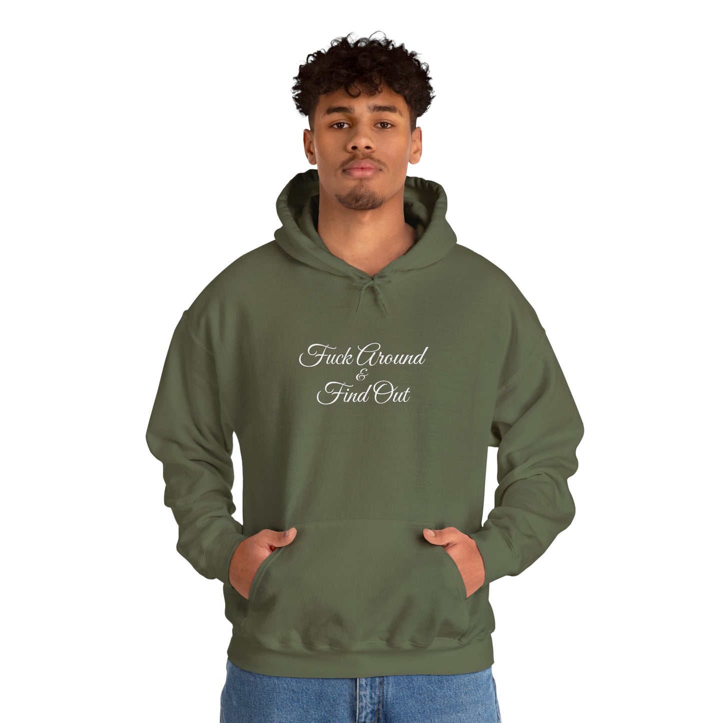 F**k Around & Find Out Hoodie – Edgy Casual Sweatshirt Gift