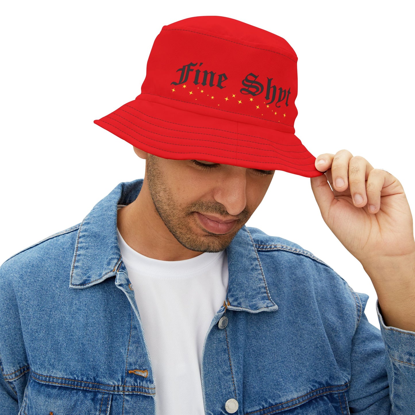 Fine Shyt Bucket Hat | Trendy Summer Festival & Outdoor Hat – Unisex Casual Streetwear