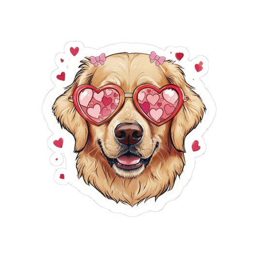 Heartfelt Dog Love Stickers | Cute Pet Decor, Dog Lover Gifts, Laptop Stickers, Valentine’s Day, Pet Enthusiast Decor