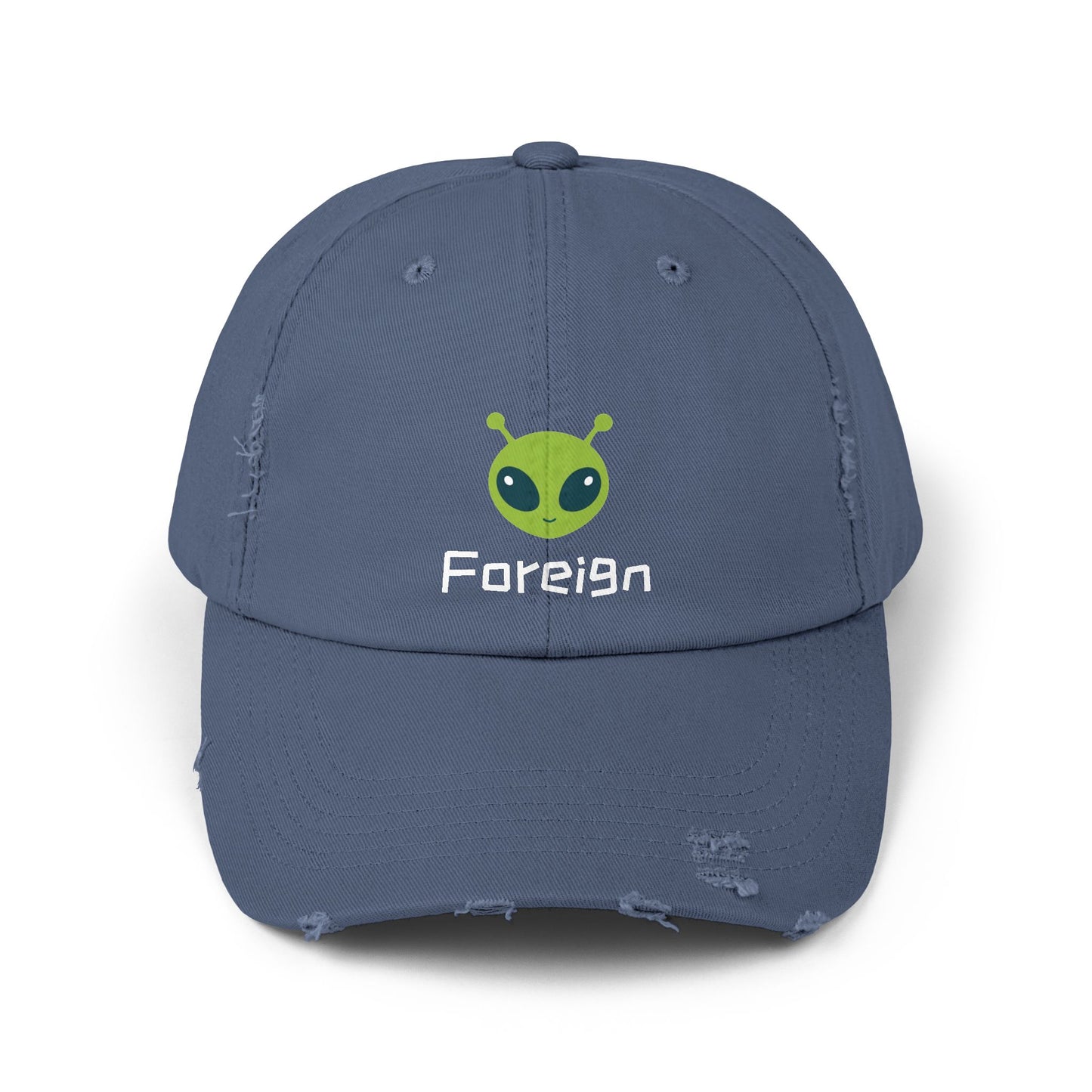 FOREIGN | Alien Minimalist Embroidered Cap