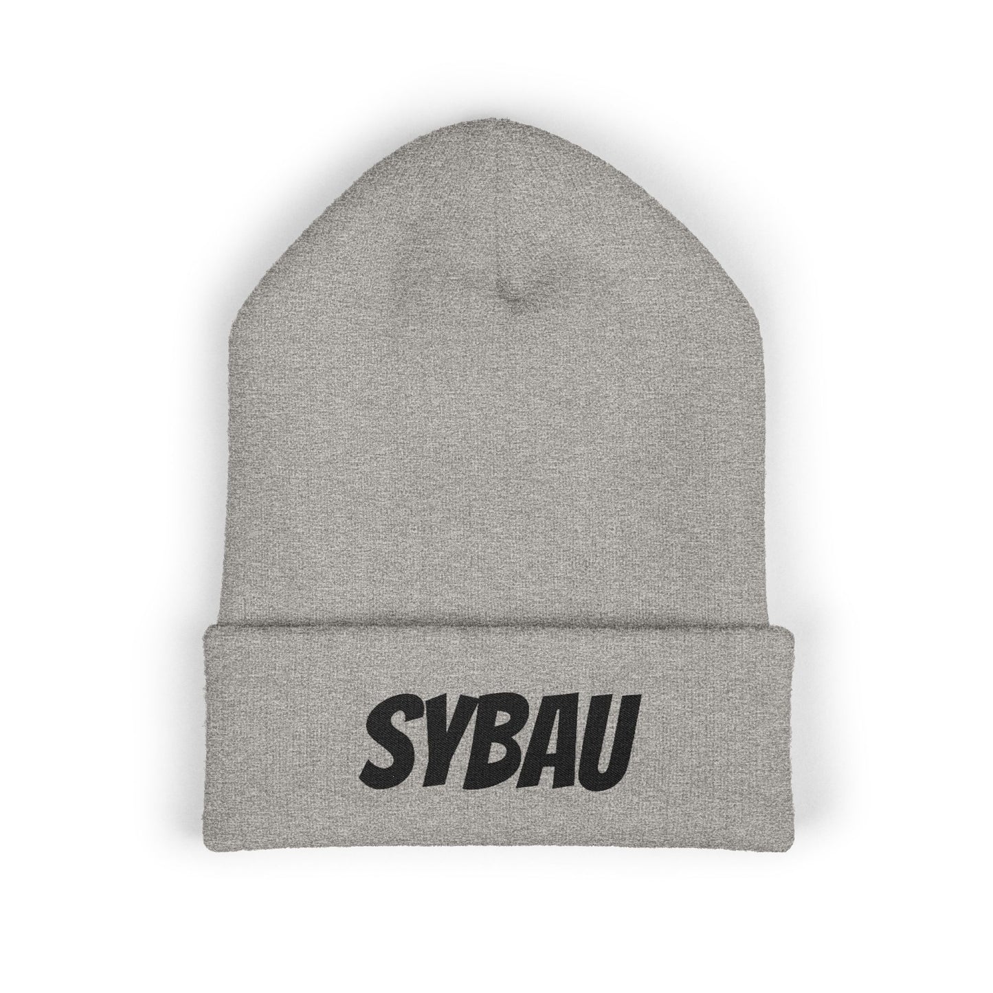 SYBAU" Essential Beanie |  | Zero Tolerance For The Disrespectful | High-Frequency Statement Knit