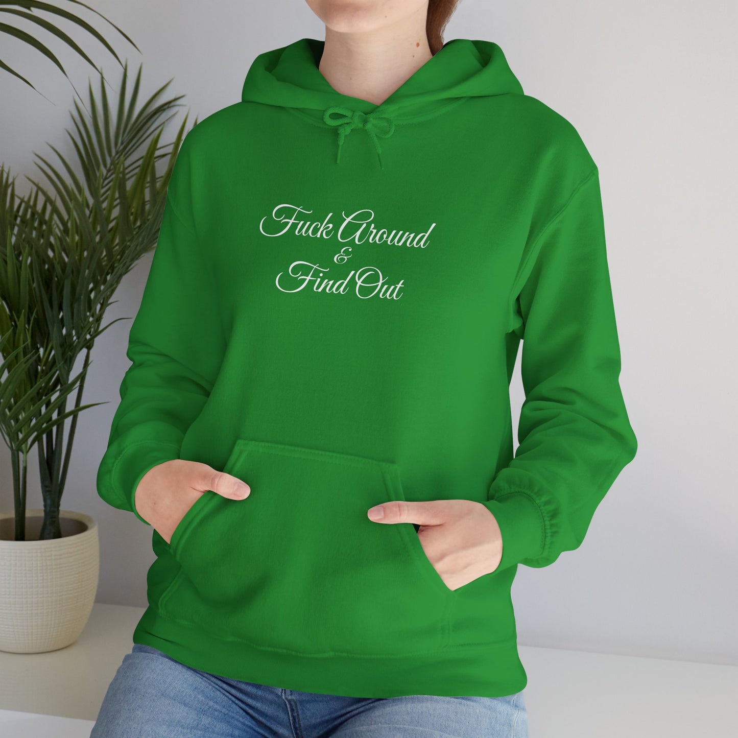 F**k Around & Find Out Hoodie – Edgy Casual Sweatshirt Gift