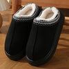 Plush Platform House Slippers