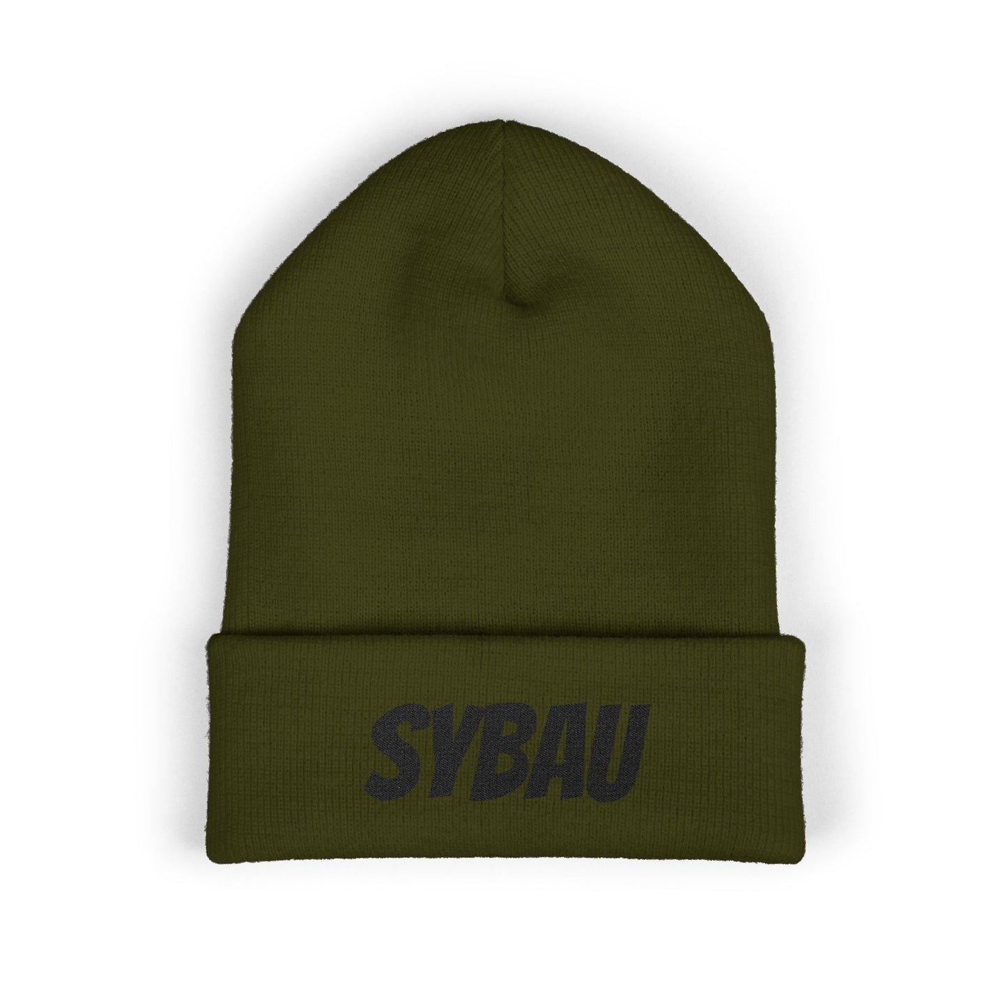 SYBAU" Essential Beanie |  | Zero Tolerance For The Disrespectful | High-Frequency Statement Knit