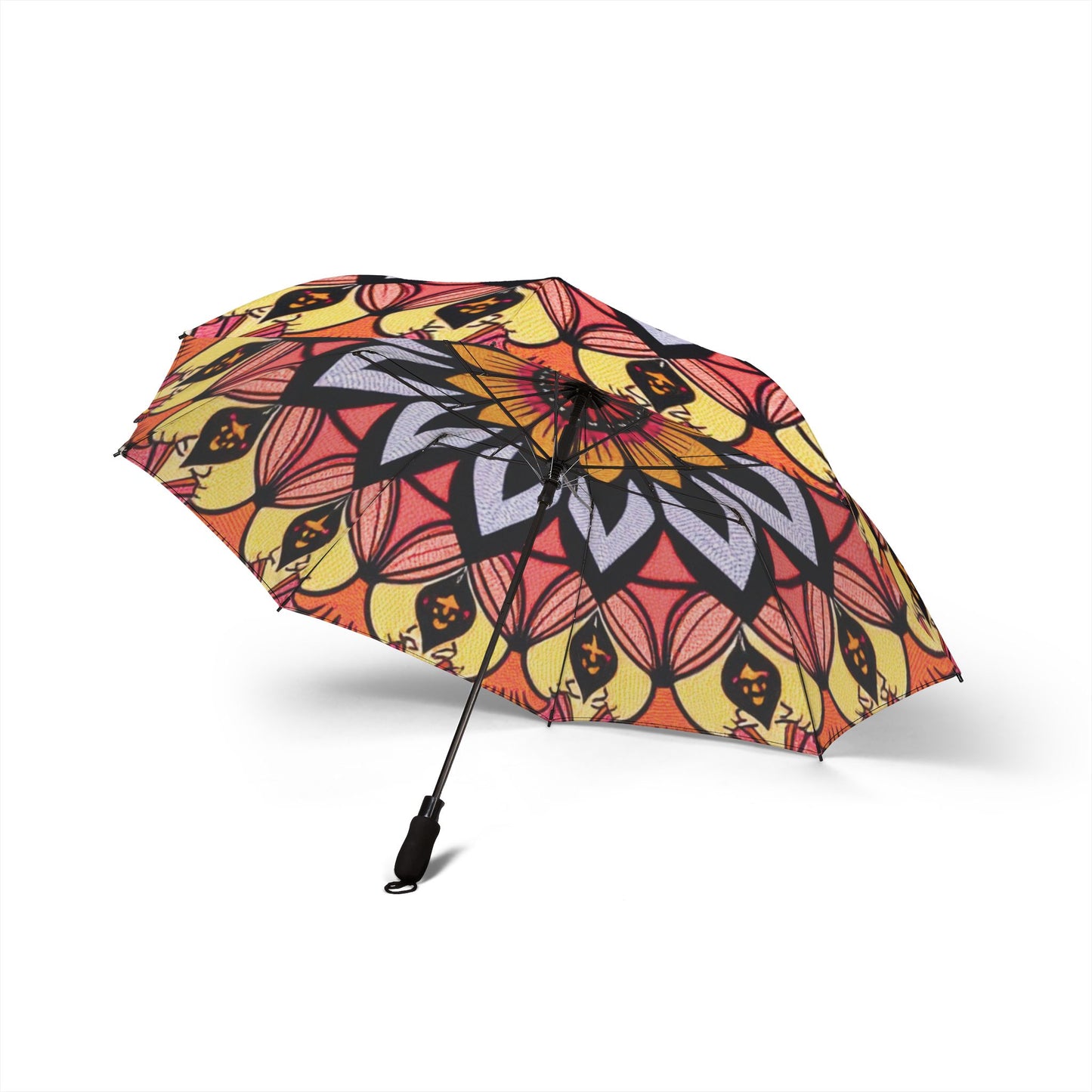 Vibrant Floral Foldable Umbrella | Stylish Rain Gear for Women, Sun Protection, Gift for Her, Travel Companion, Outdoor Essentials