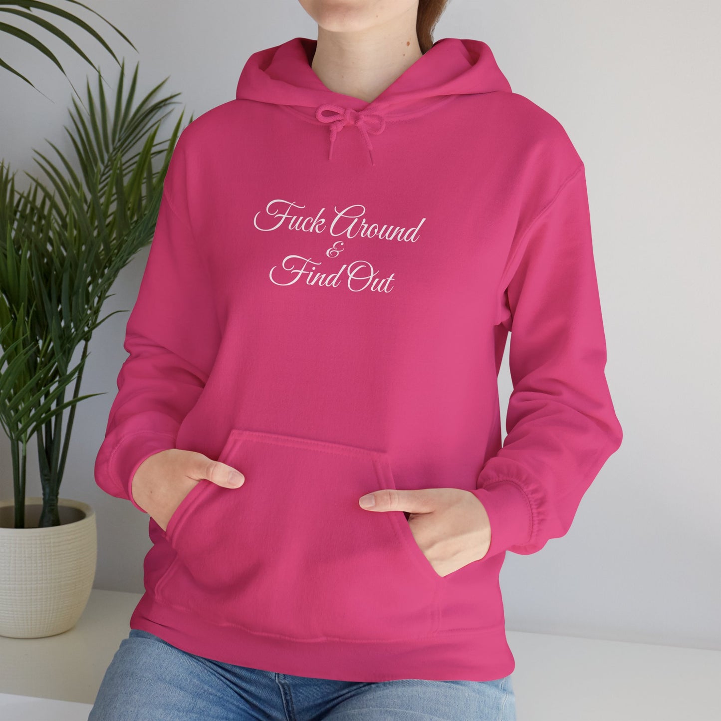 F**k Around & Find Out Hoodie – Edgy Casual Sweatshirt Gift