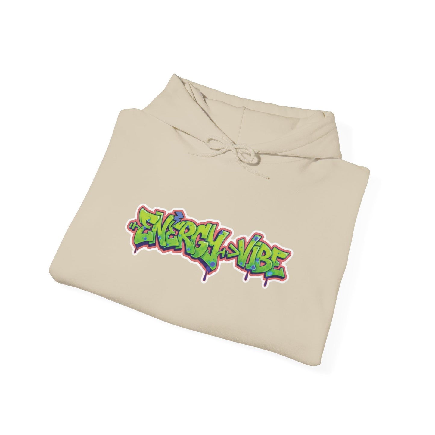 Energy > Vibe Hoodie — Graffiti Streetwear Pullover