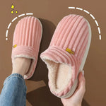 Plush Winter House Slippers