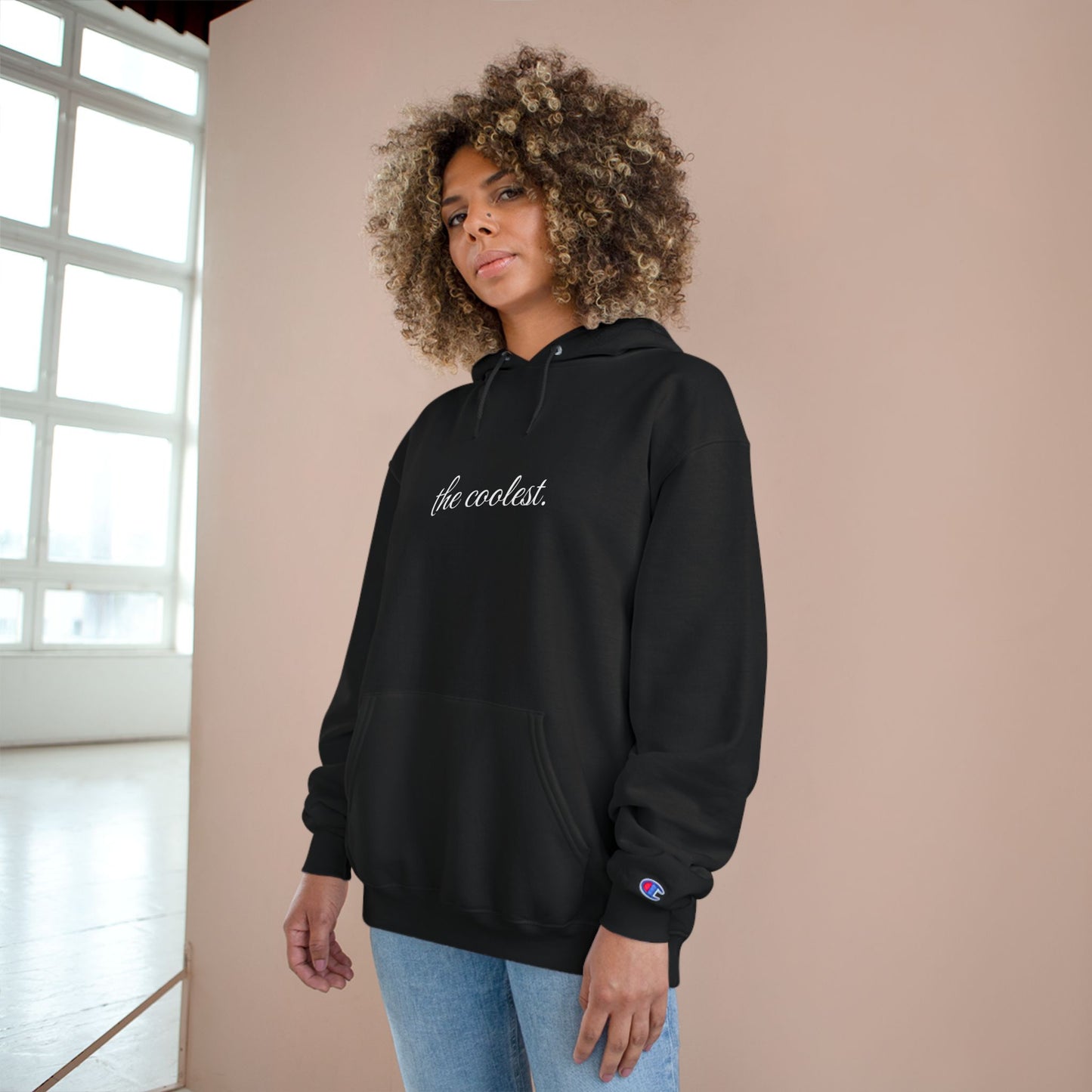 Trendy 'The Coolest.' Hoodie – Casual Streetwear Sweatshirt, Gift for Friends, Comfortable Unisex Hoodie