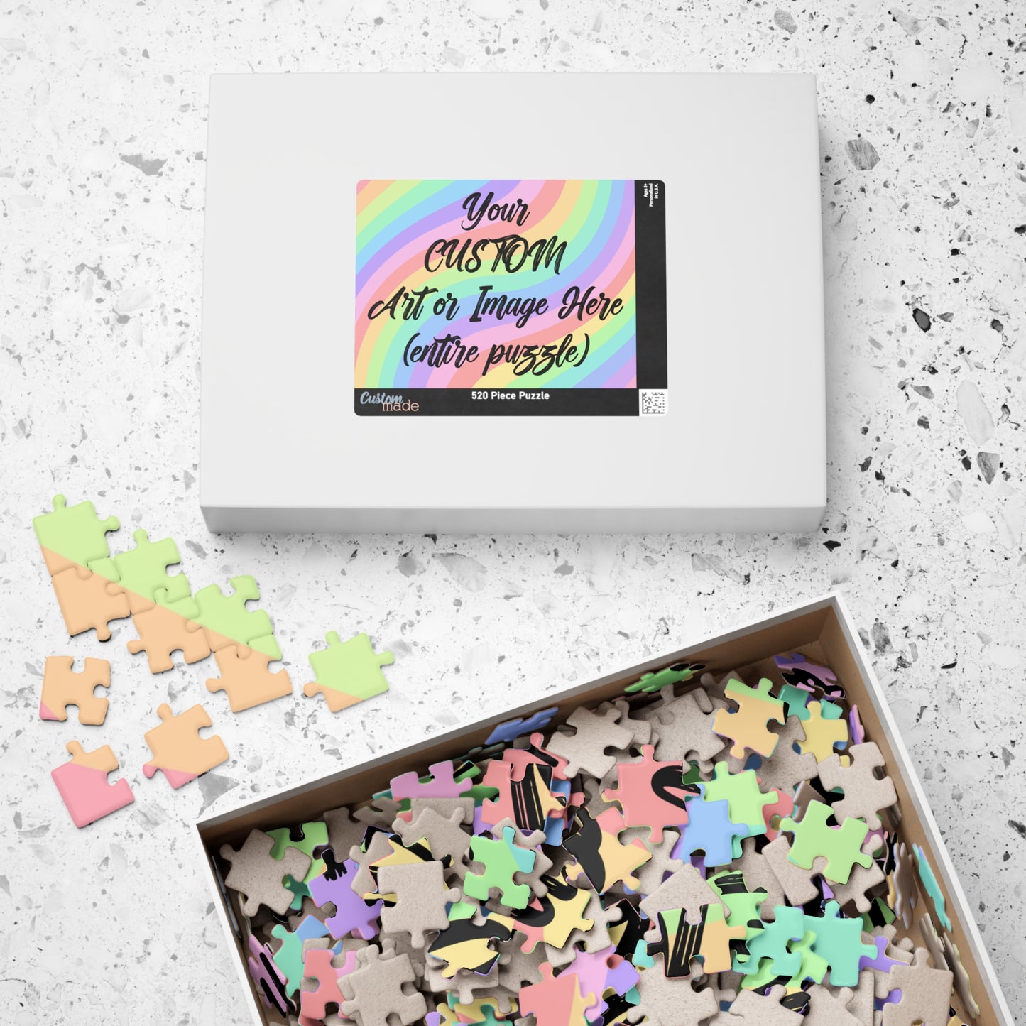 Custom Photo Puzzle - Personalized 110/252/520/1014-Piece Jigsaw Gift