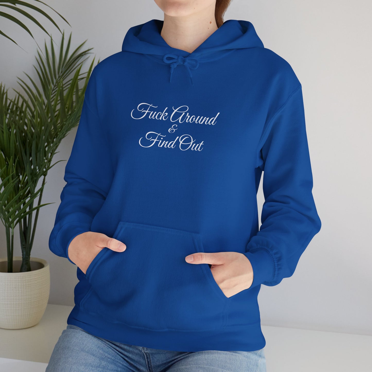 F**k Around & Find Out Hoodie – Edgy Casual Sweatshirt Gift