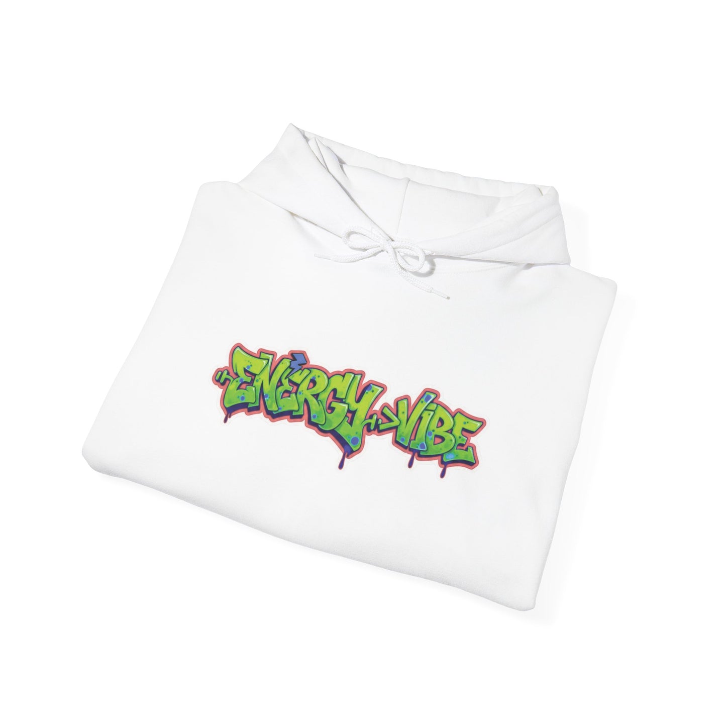 Energy > Vibe Hoodie — Graffiti Streetwear Pullover