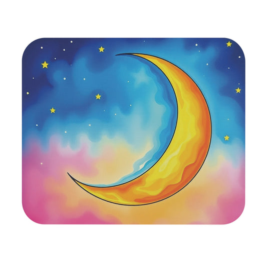 Moonlit Dreams Mouse Pad | Starry Sky Desk Accessory, Gift for Students, Astronomers, Home Office Decor, Unique Gamer Gift