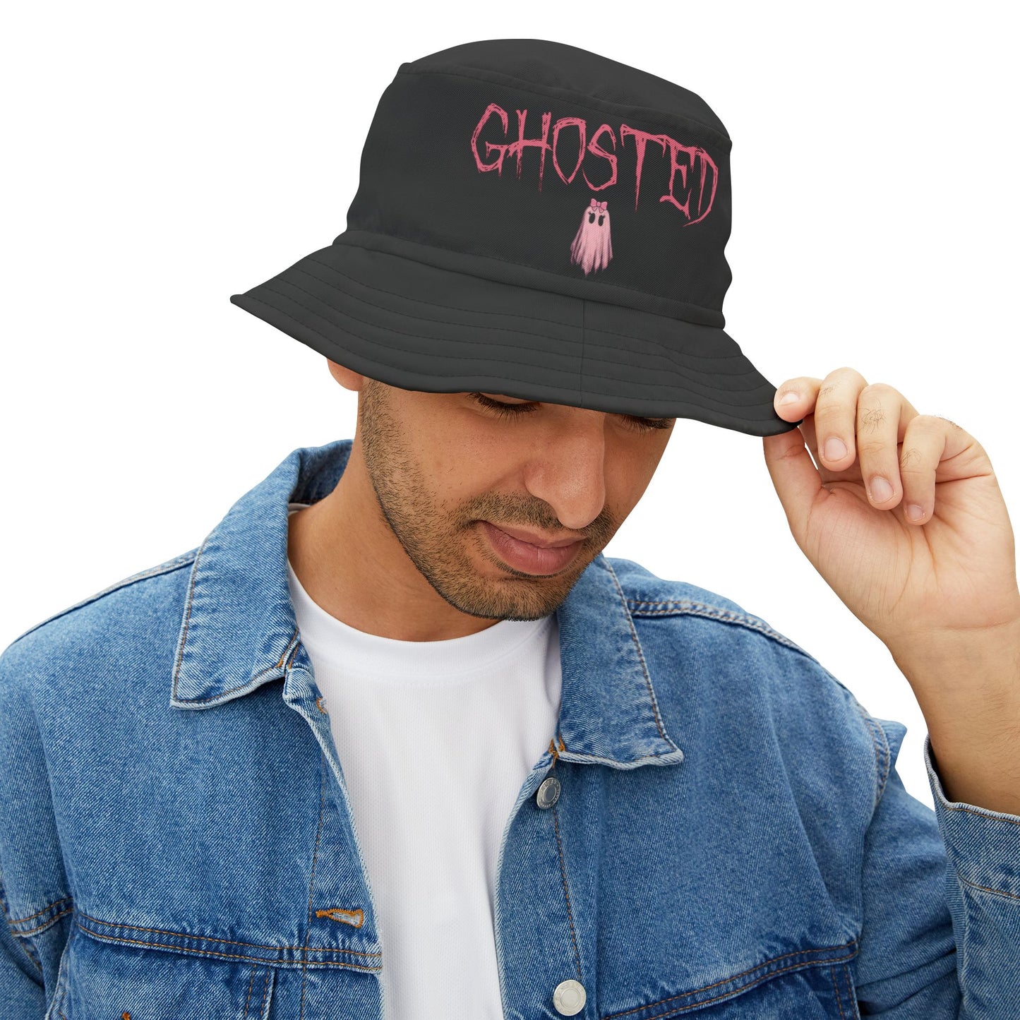 Ghosted Bucket Hat | Trendy Summer, Festival & Outdoor Hat – Unisex Casual Streetwear