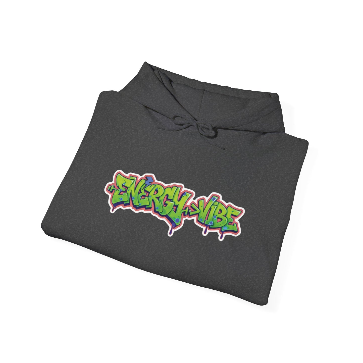 Energy > Vibe Hoodie — Graffiti Streetwear Pullover