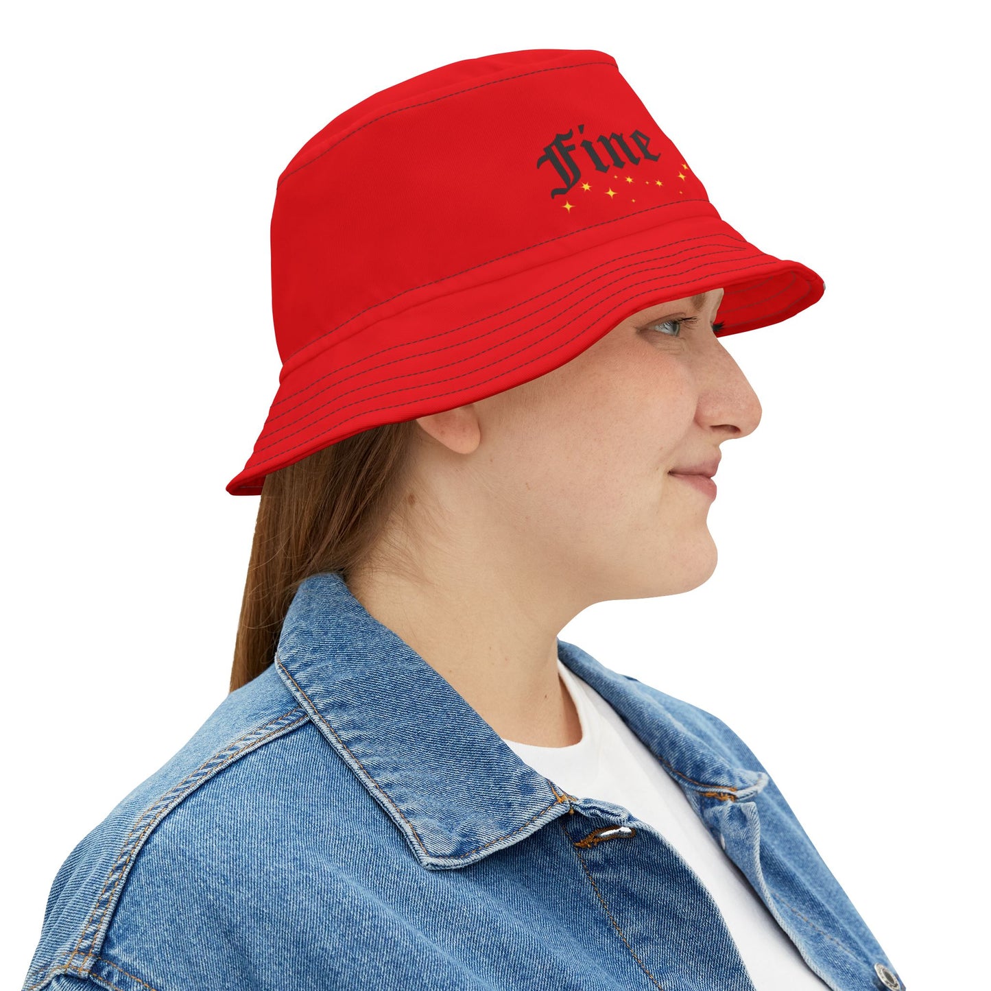 Fine Shyt Bucket Hat | Trendy Summer Festival & Outdoor Hat – Unisex Casual Streetwear