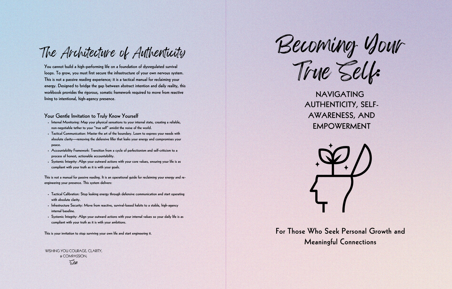 Becoming Your True Self: Navigating Authenticity, Self-Awareness & Empowerment – PHYSICAL COPY