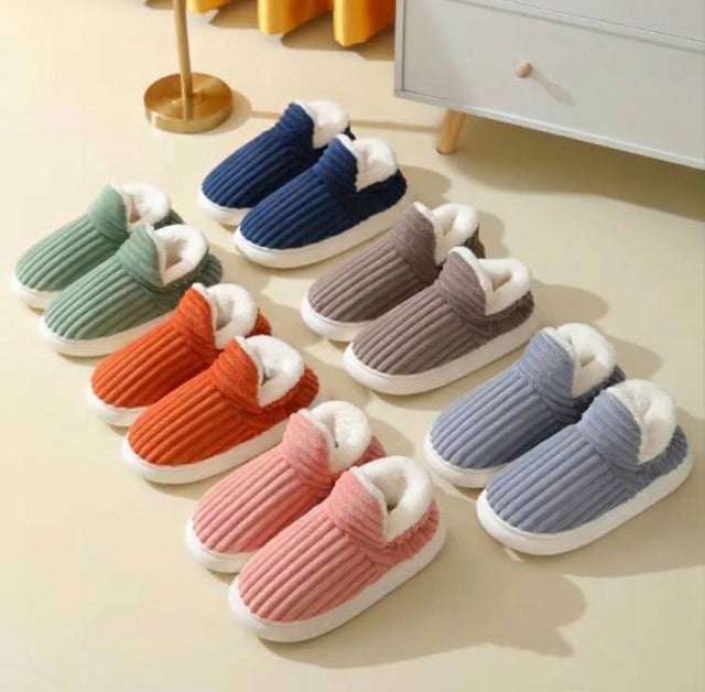 Plush Winter House Slippers