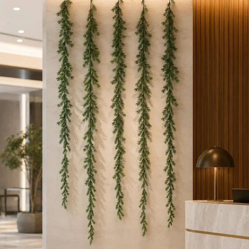 Artificial Pine Needle Garland | 1.8m Green Christmas Décor